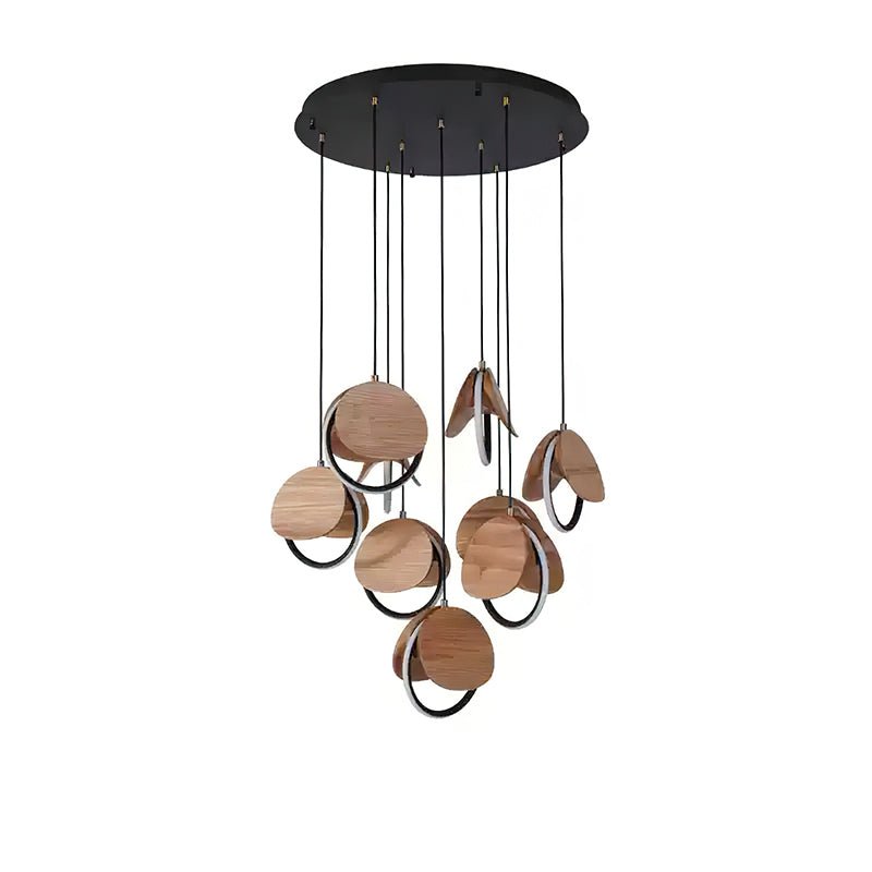 Avvelen Geometric Wood Pendant Light