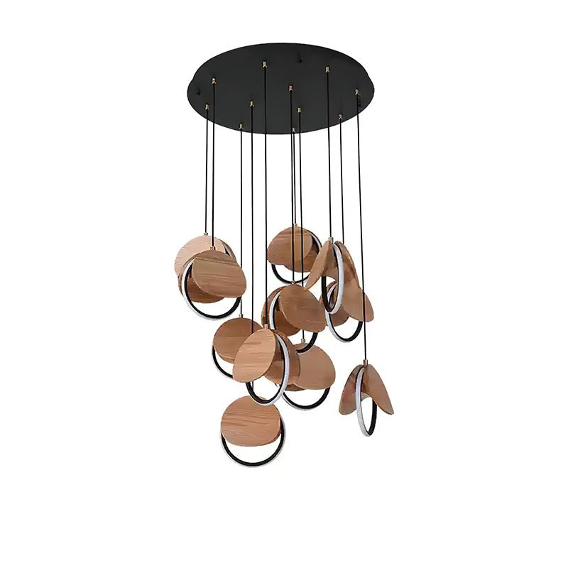 Avvelen Geometric Wood Pendant Light