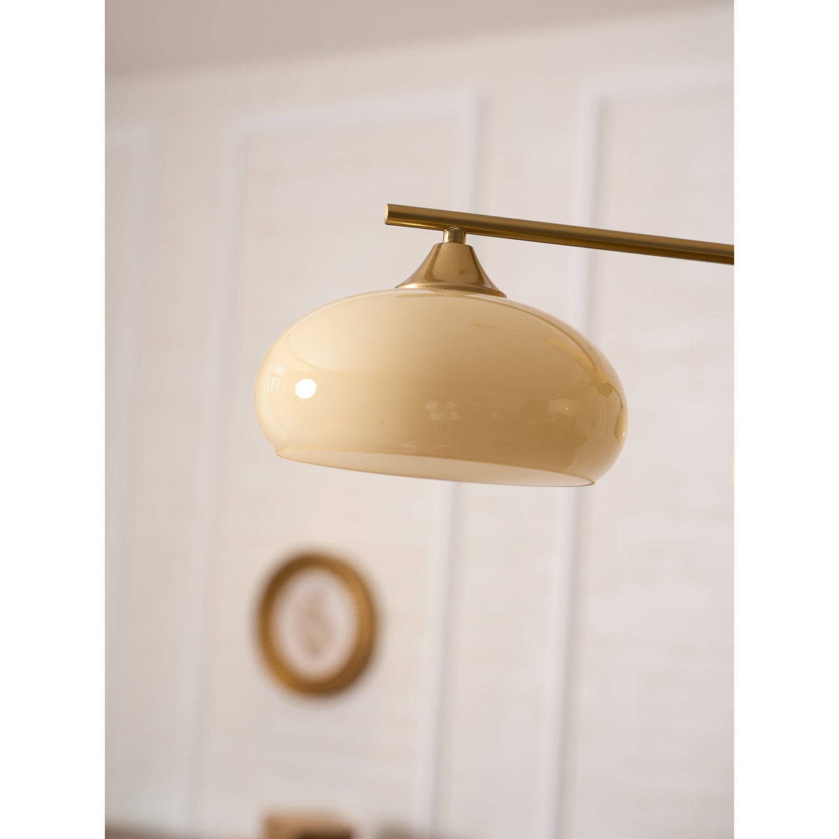 Bion Elliptical Persimmon Chandelier