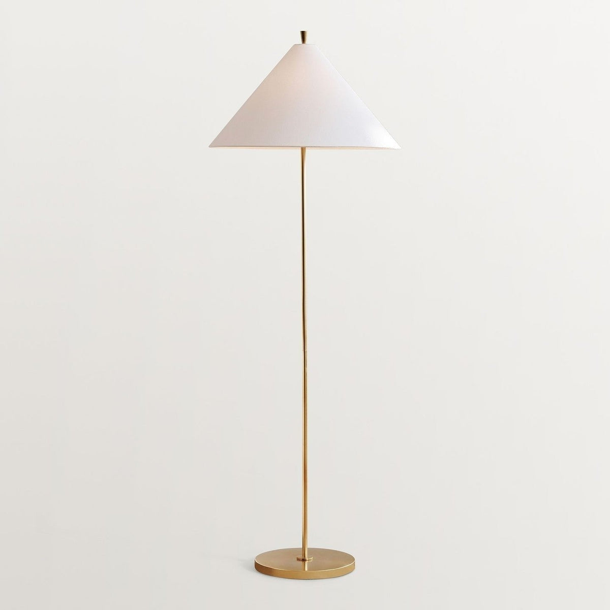 Urath Minimalist Brass Floor Lamp