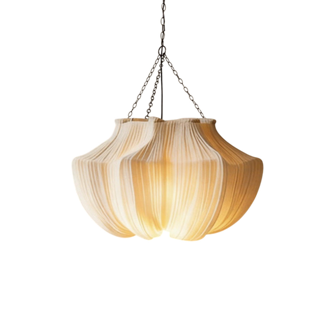 Westmere Pleated Fabric Chandelier