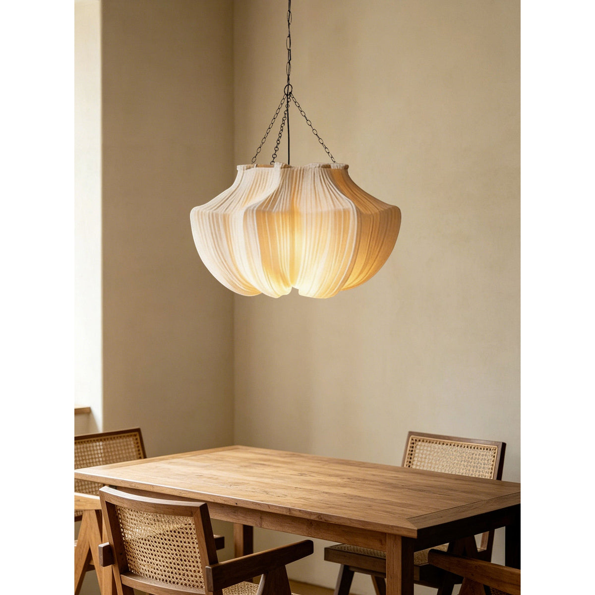 Westmere Pleated Fabric Chandelier