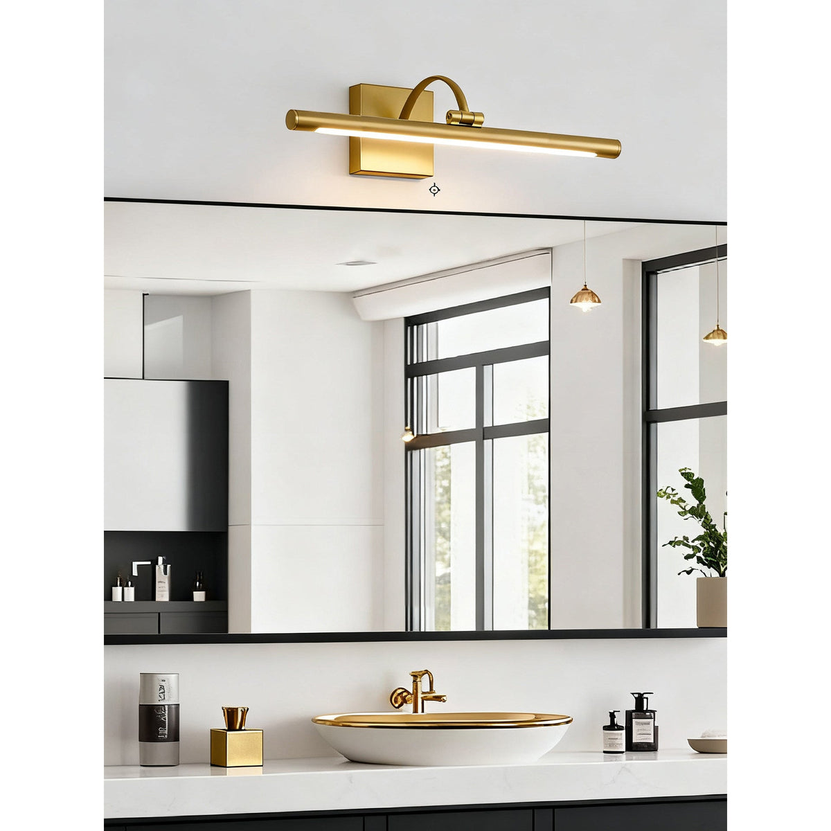Iava Brass Indoor Wall Light