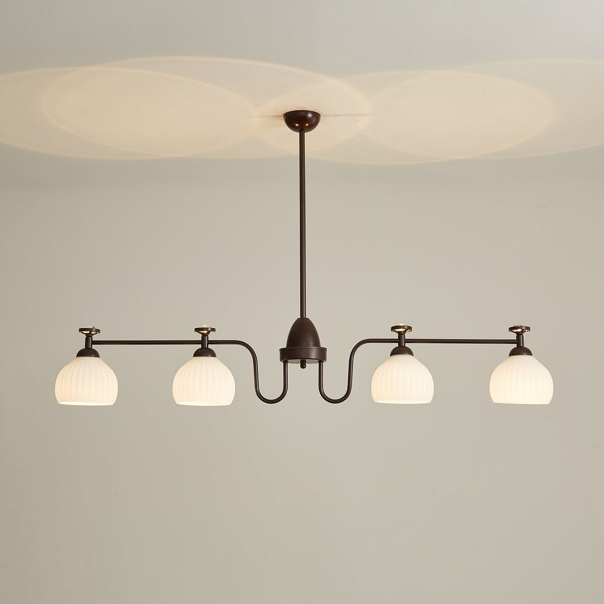Calaeor Premium Elegance Glass Chandelier