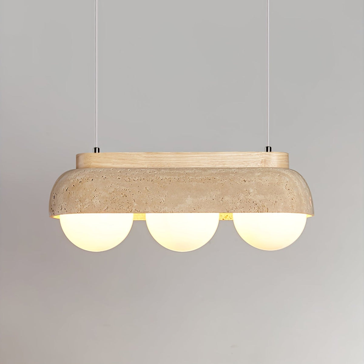 Yeln Travertine Pendant Light