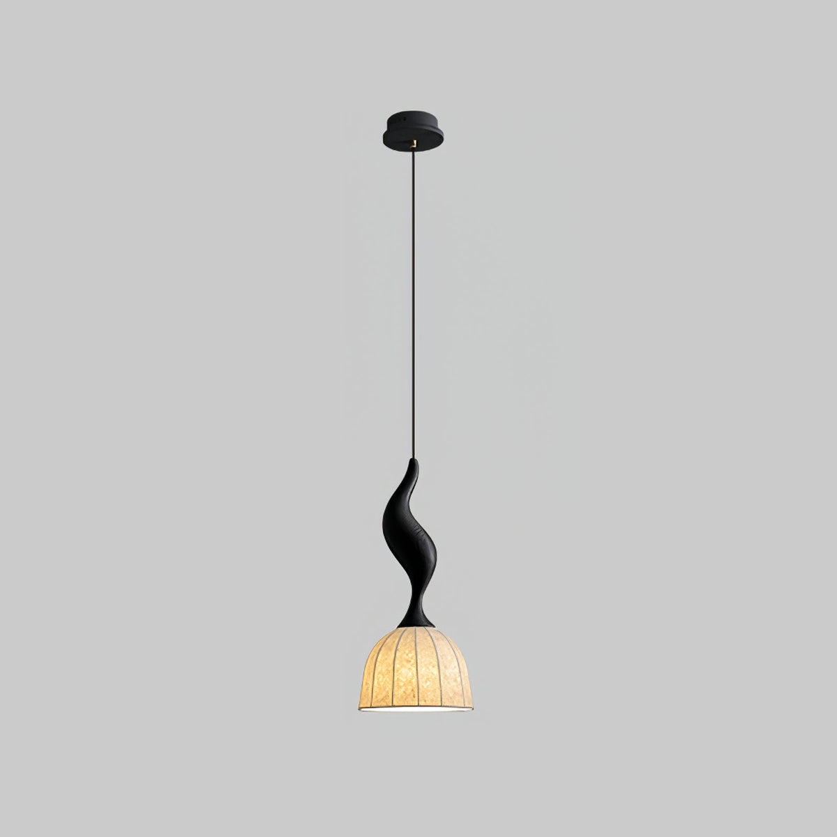 Colire Creativity Twisted Wood Pendant Light