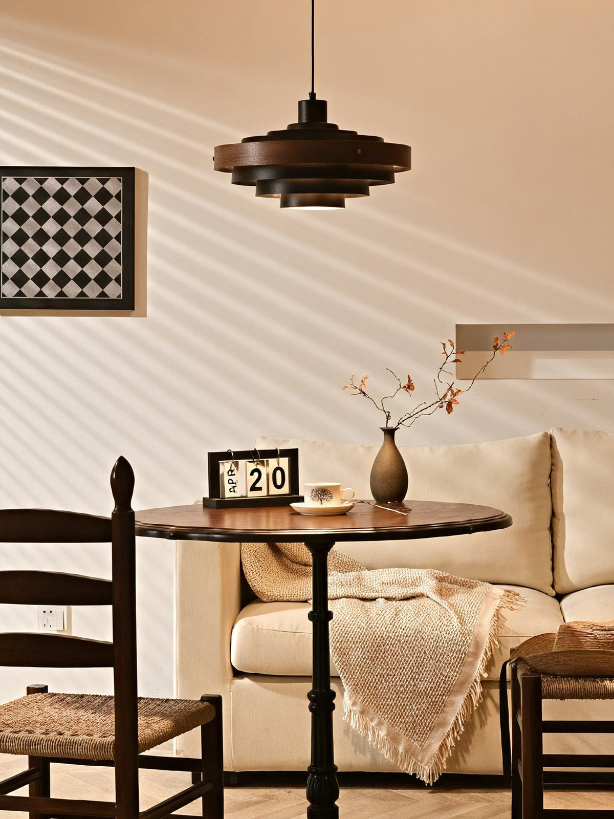 Xiena Wood Pendant Light