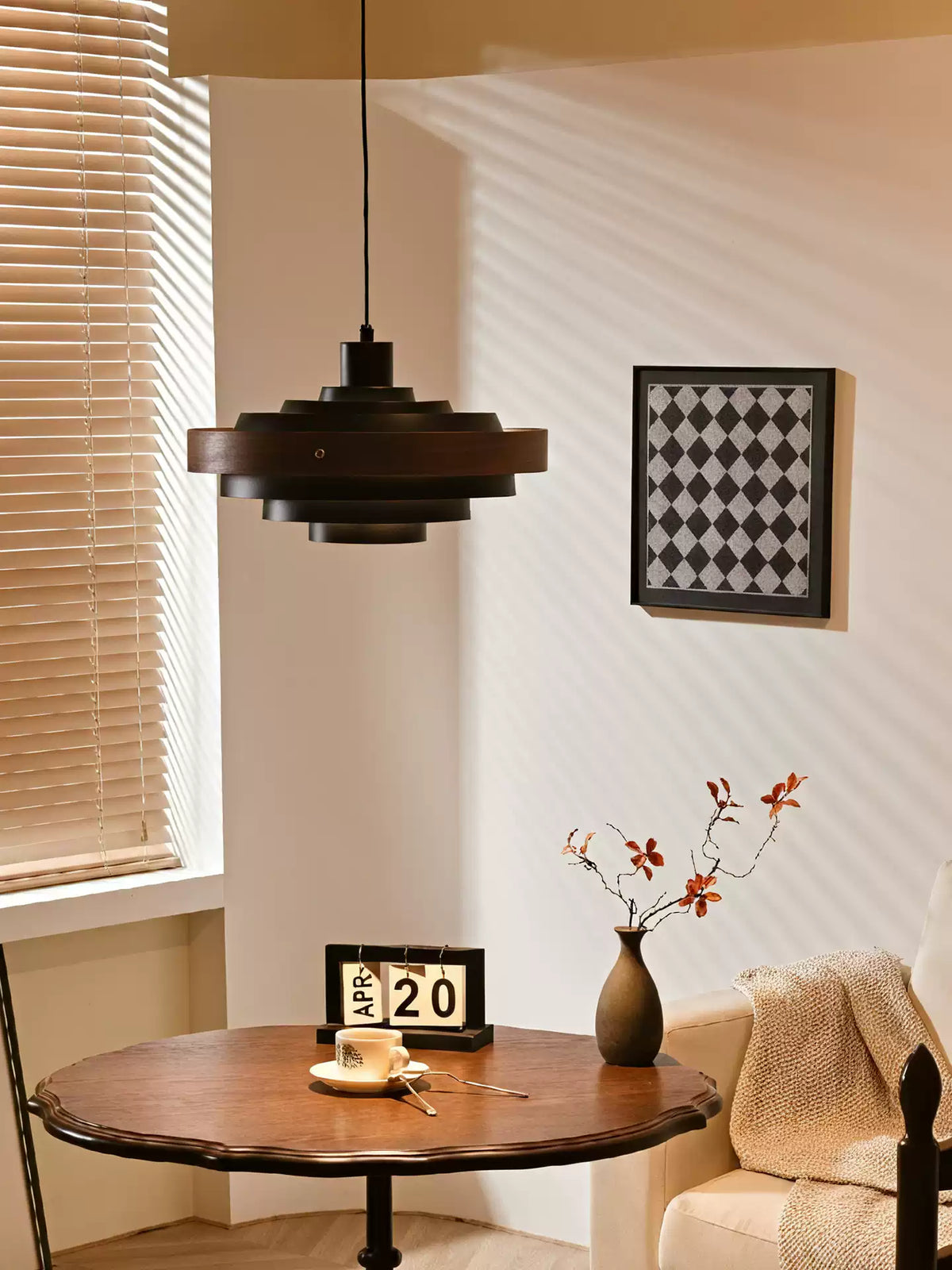 Xiena Wood Pendant Light
