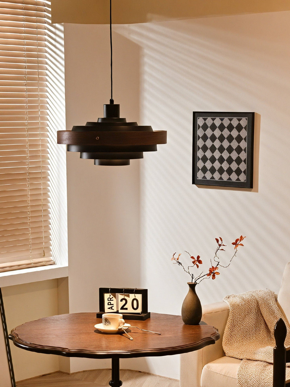 Xiena Wood Pendant Light