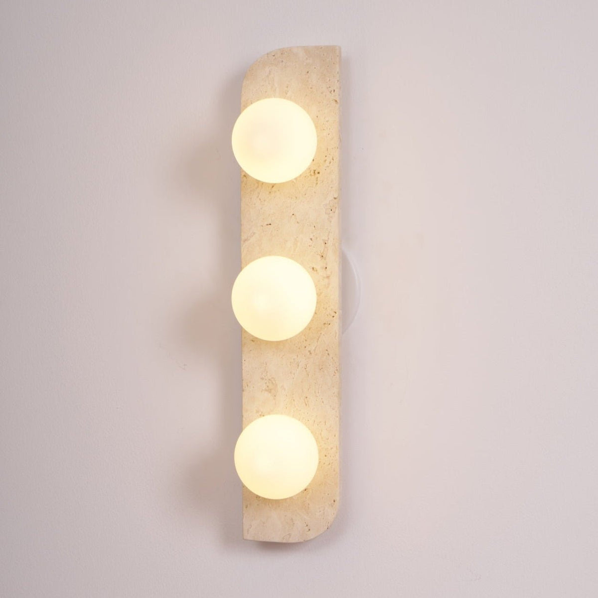 Taviniella Minimalist Travertine Wall Light