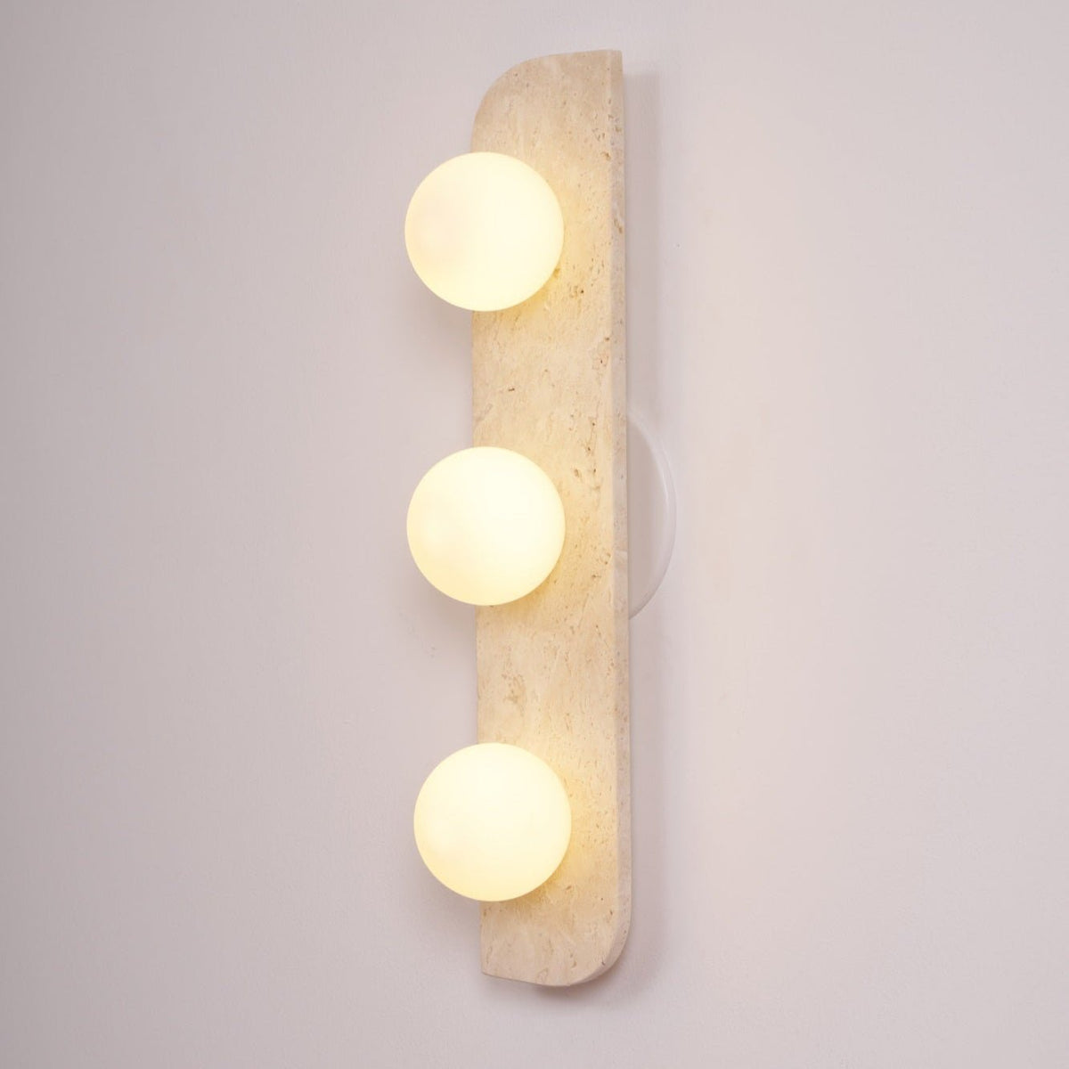 Taviniella Minimalist Travertine Wall Light