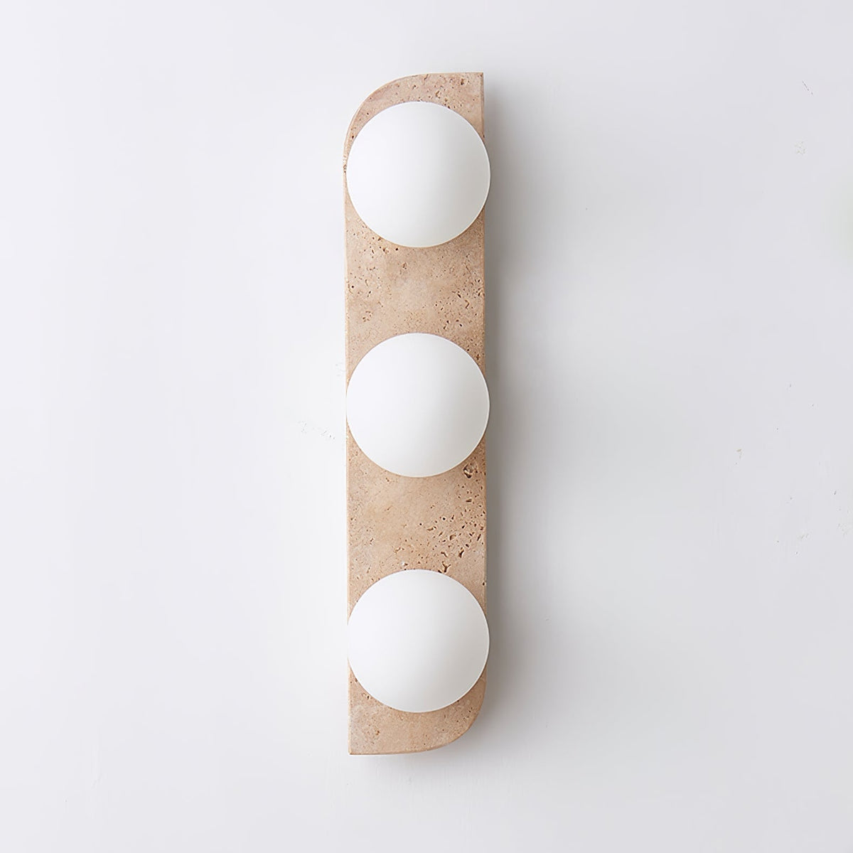 Taviniella Minimalist Travertine Wall Light