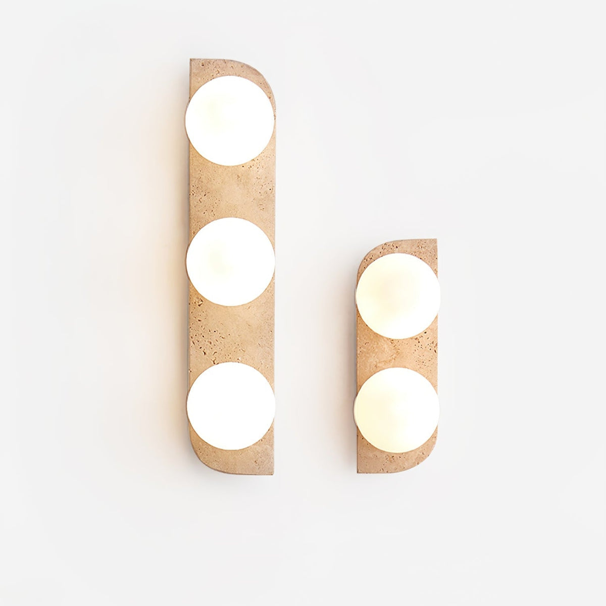 Taviniella Minimalist Travertine Wall Light