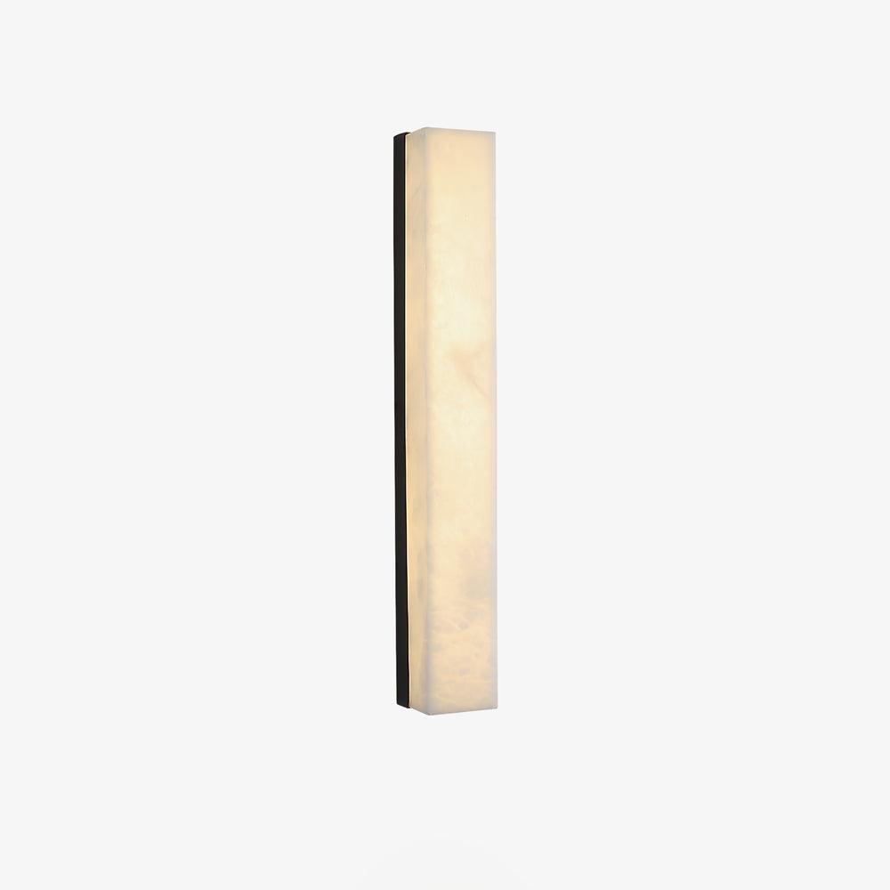 Nivearia Minimalist Alabaster Wall Lamp Rectangular