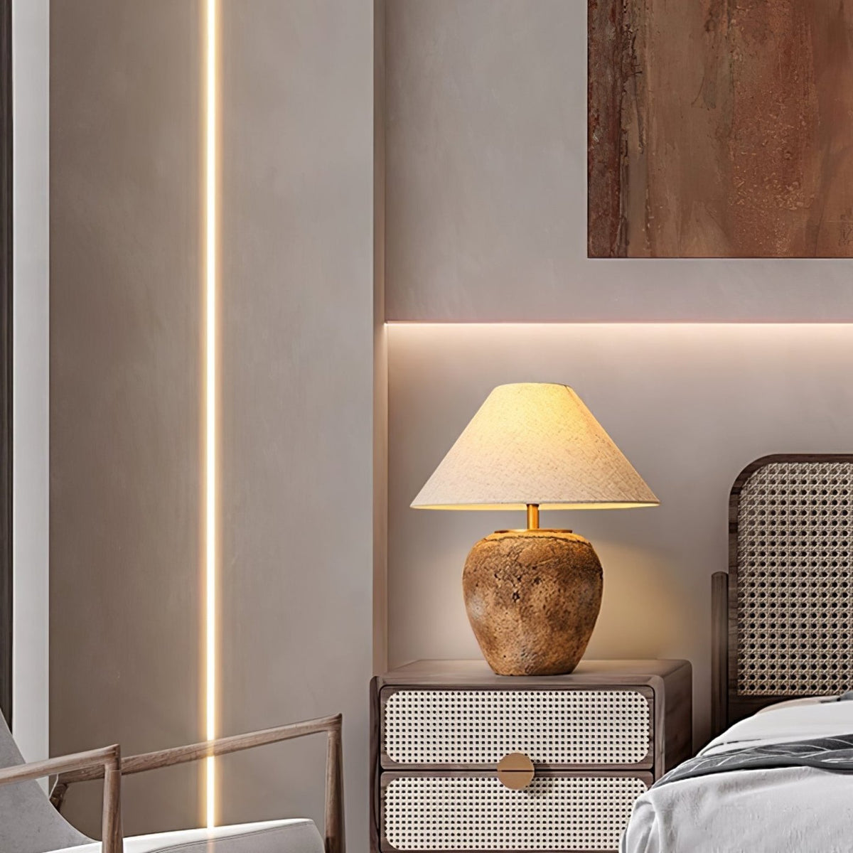 Terrava Rustic Ceramics Table Lamp