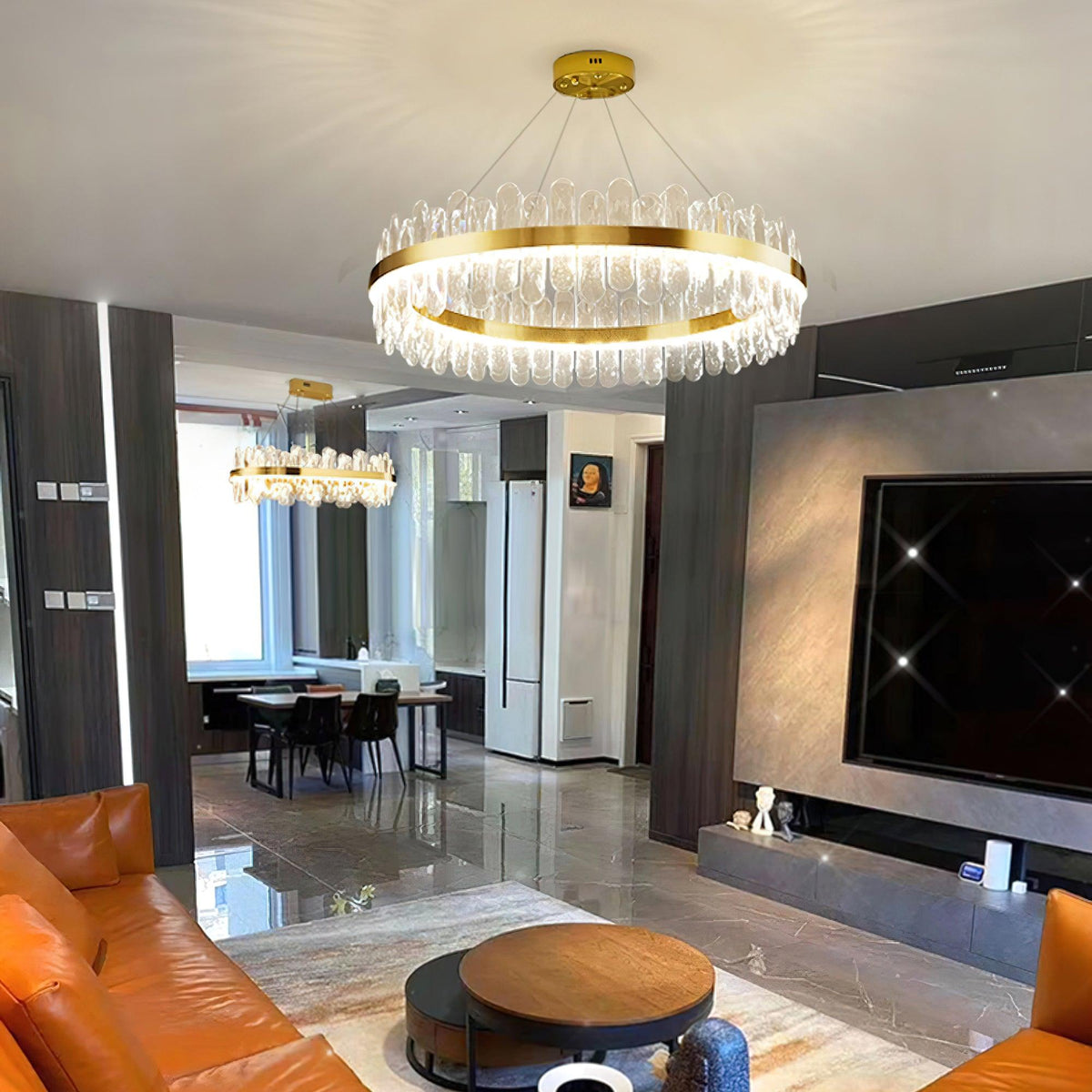 Xoriel Postmodern Luxury Crystal Chandelier