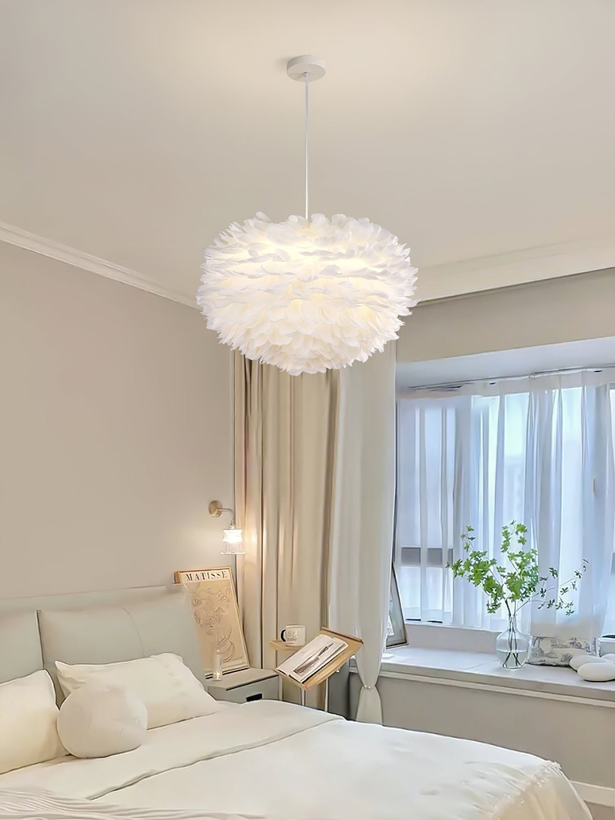 Deveno Feathers Pendant Lamp