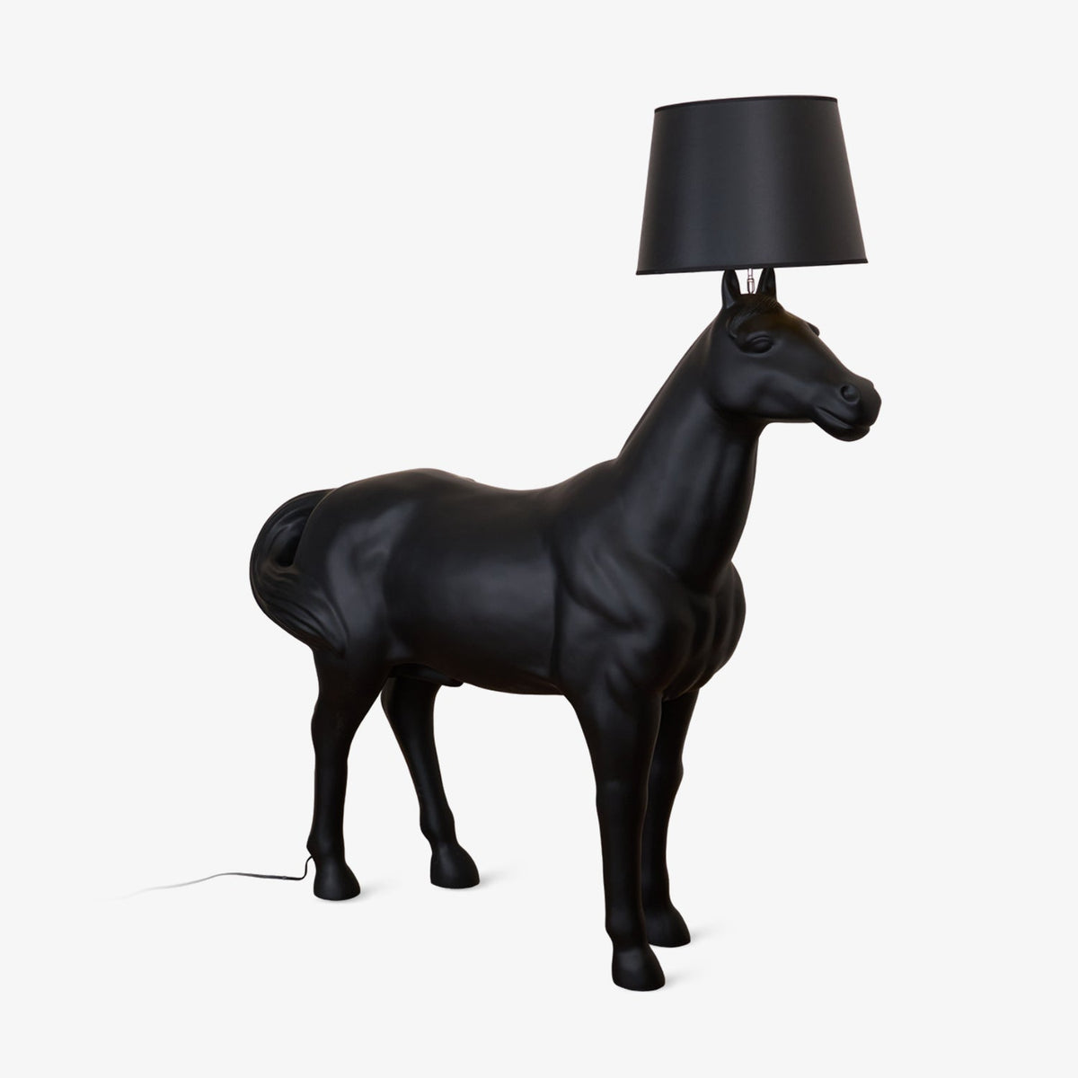 Miron Plastic Fabric Floor Lamp