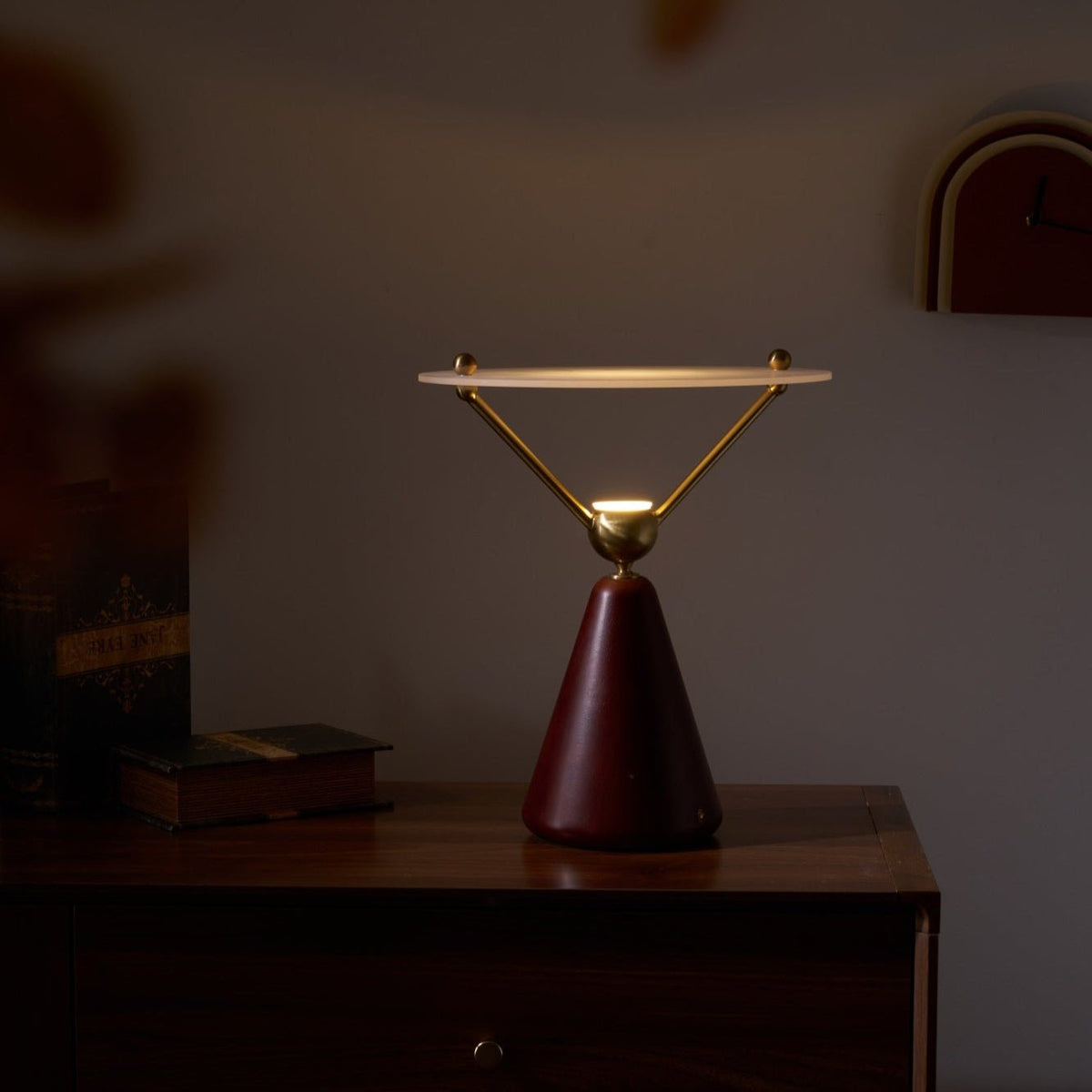 Balance Modern Wood Table Lamp