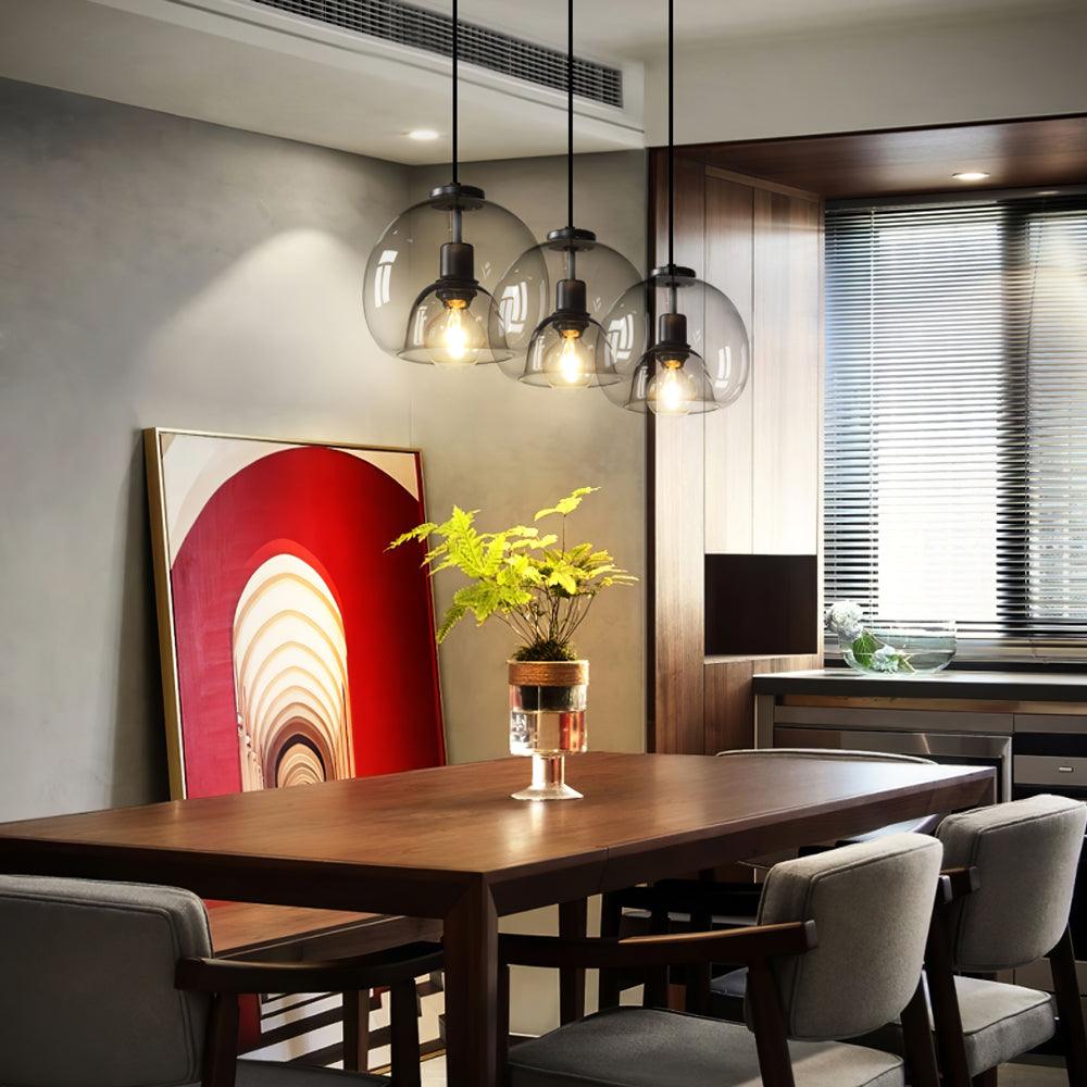 Qev Nordic Art Pearl Glass Pendant Lamp