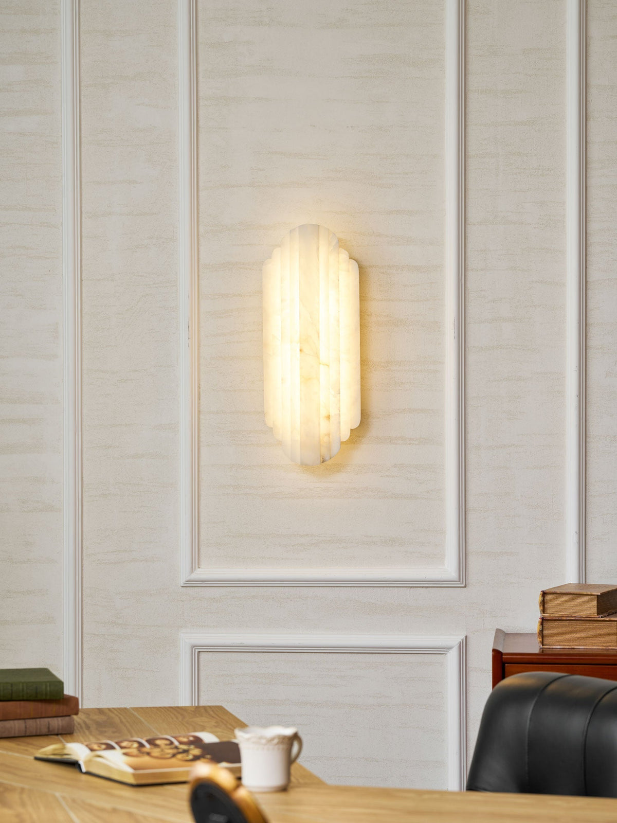 Idasha Alabaster Indoor Wall Light
