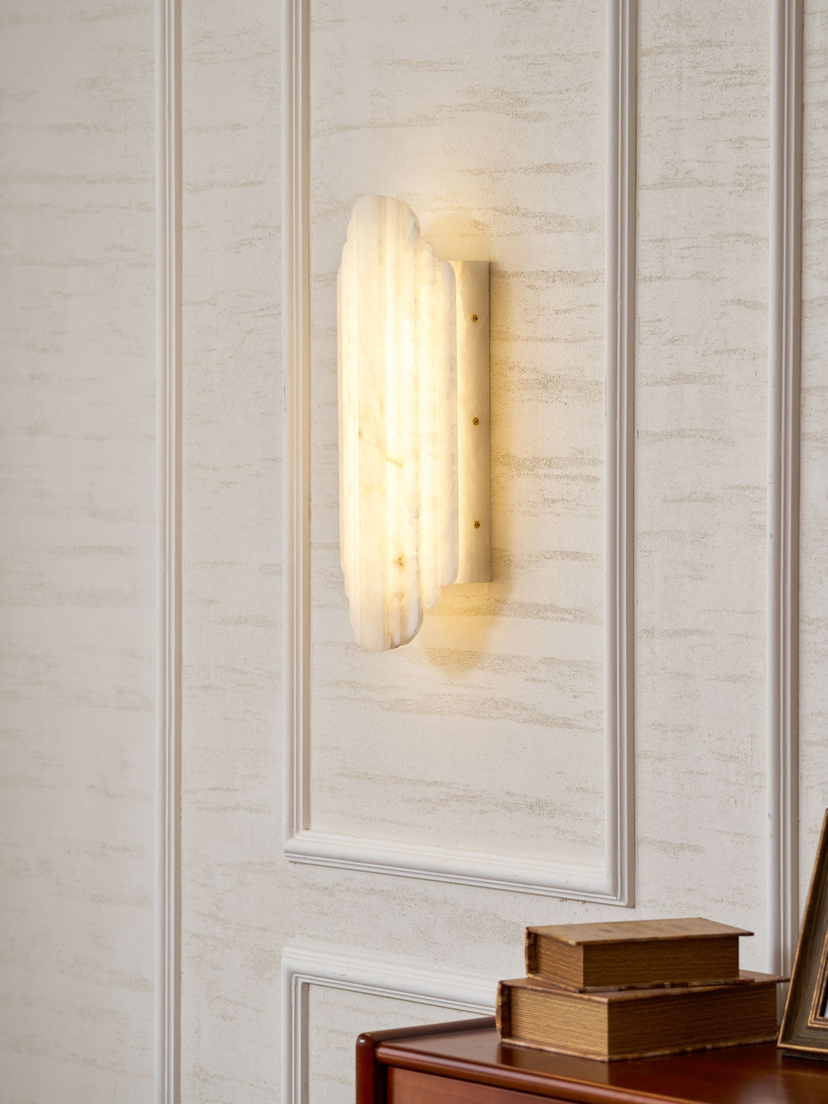 Idasha Alabaster Indoor Wall Light