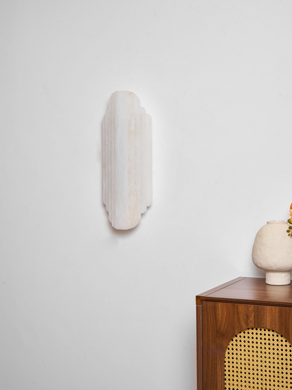 Idasha Alabaster Indoor Wall Light
