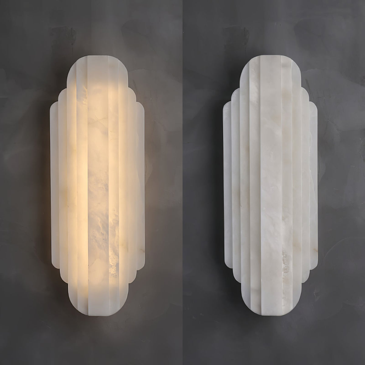 Idasha Alabaster Indoor Wall Light