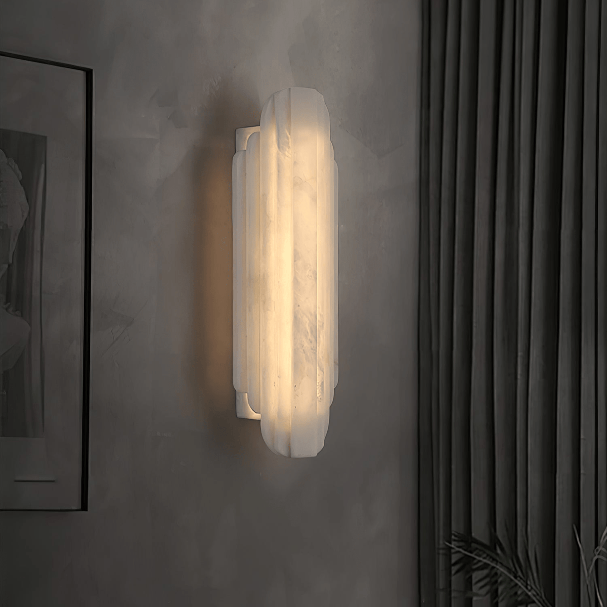 Idasha Alabaster Indoor Wall Light