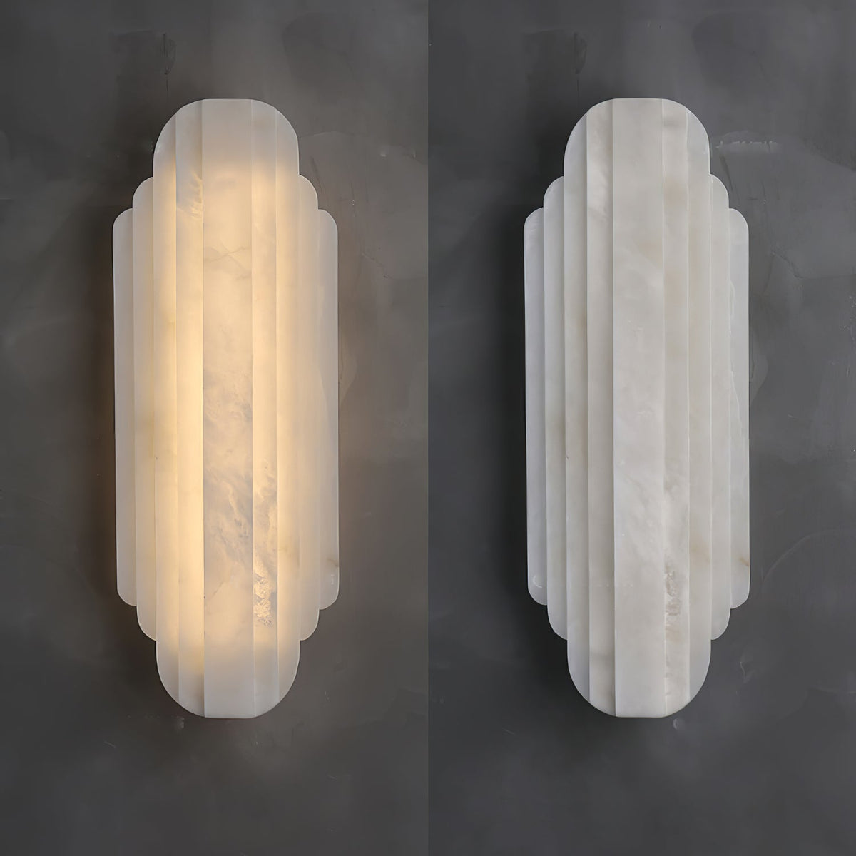 Idasha Alabaster Indoor Wall Light
