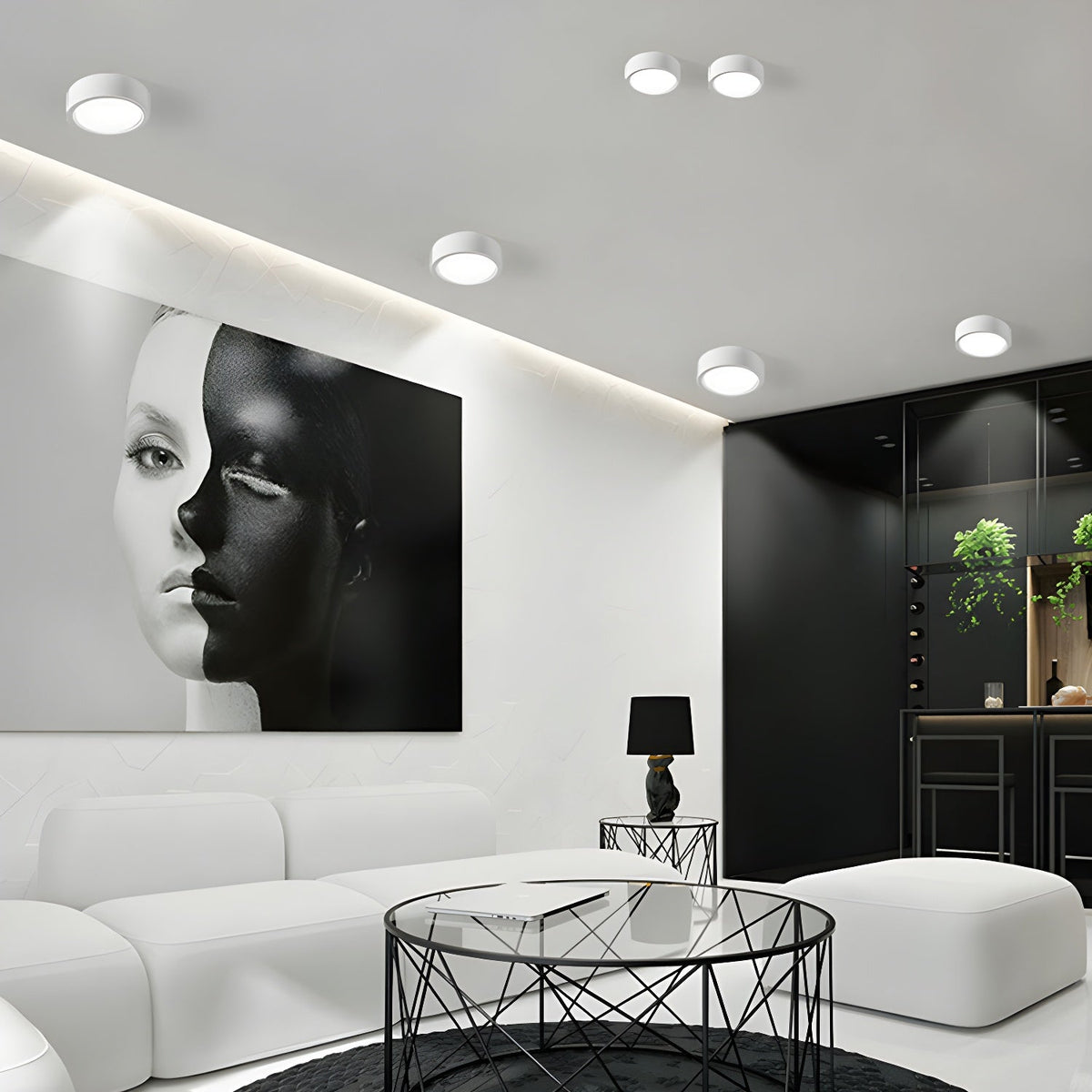 Usorel Modern Minimalist Surface Ceiling Light
