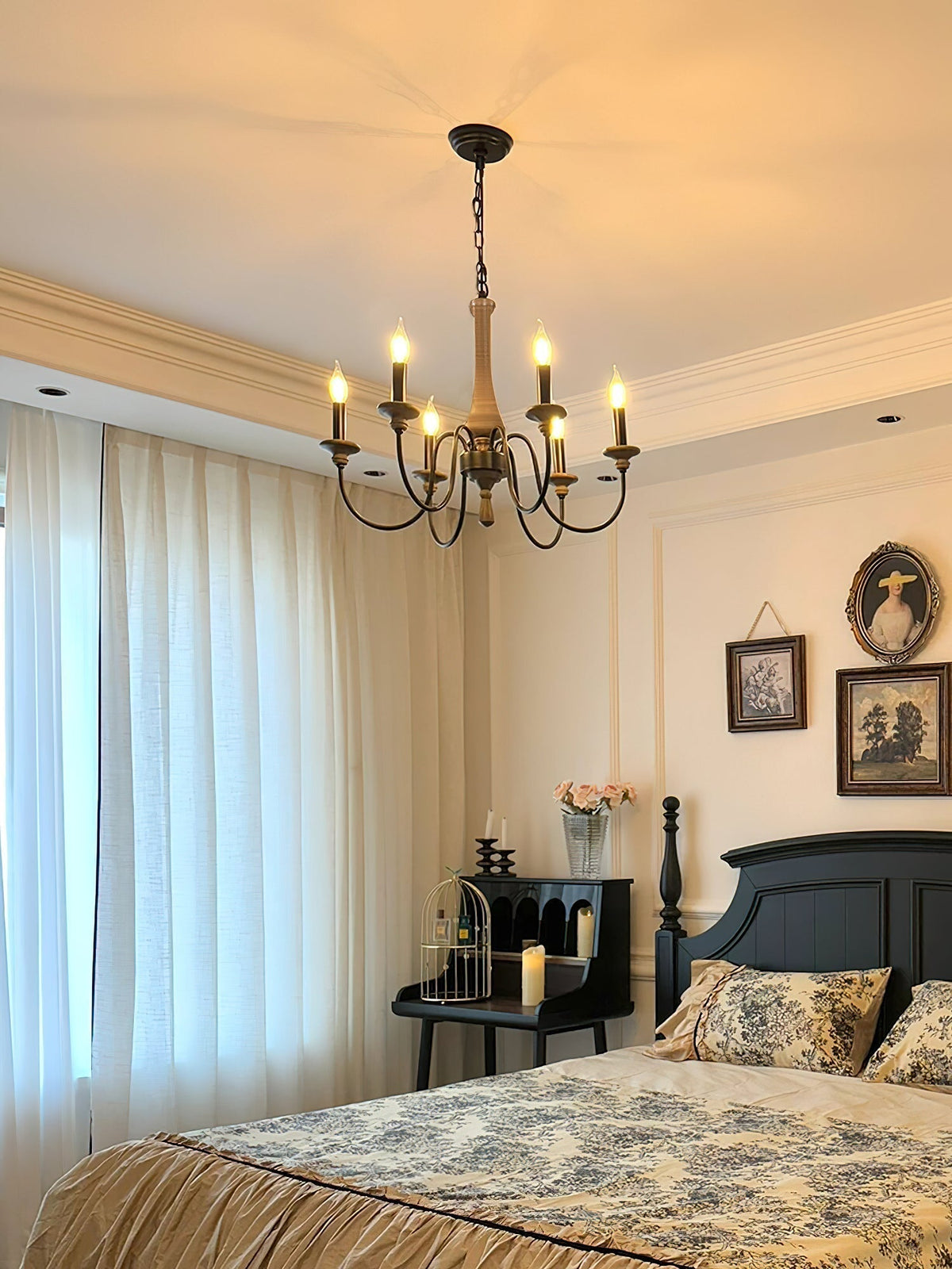 Barnwood Chandelier