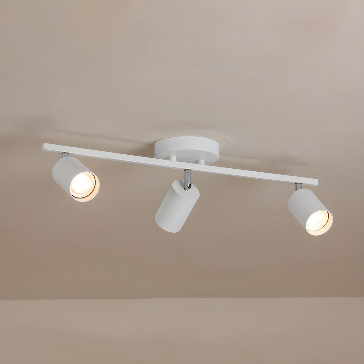 Quadra Aluminum Contemporary Ceiling Light