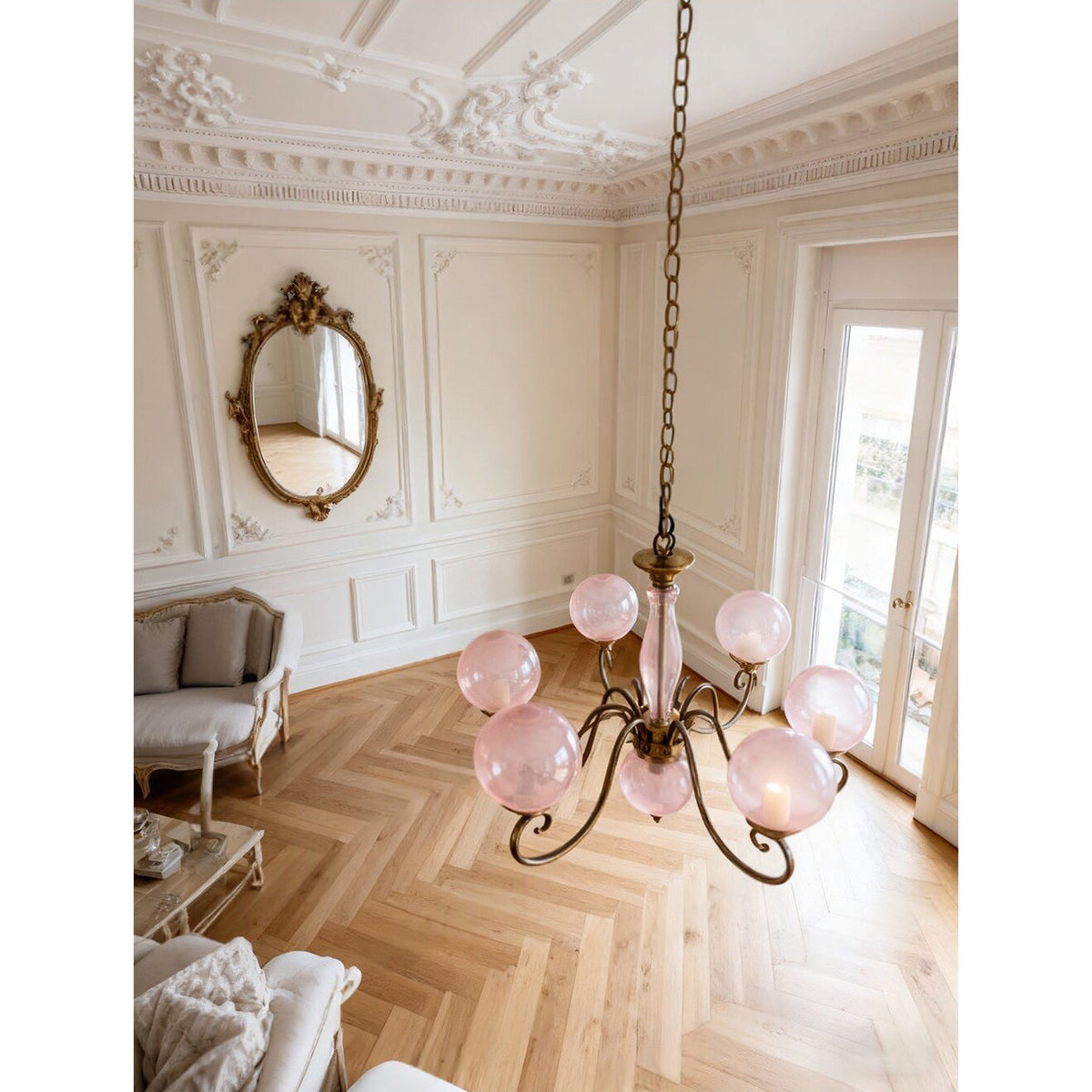 Jamae Glass Chandelier