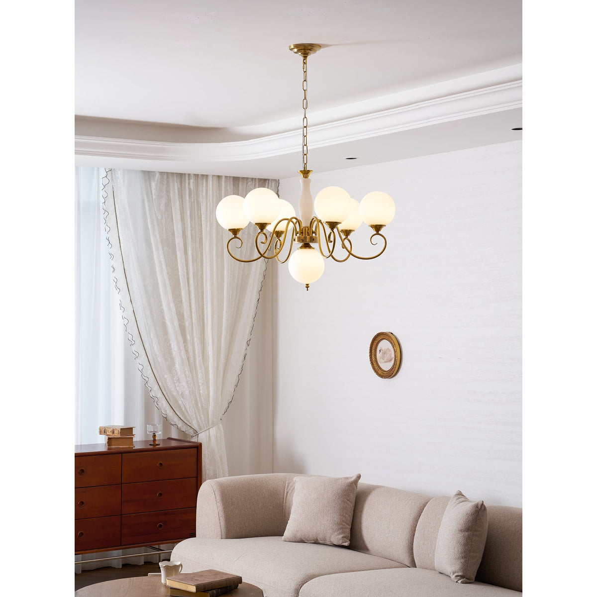 Jamae Glass Chandelier