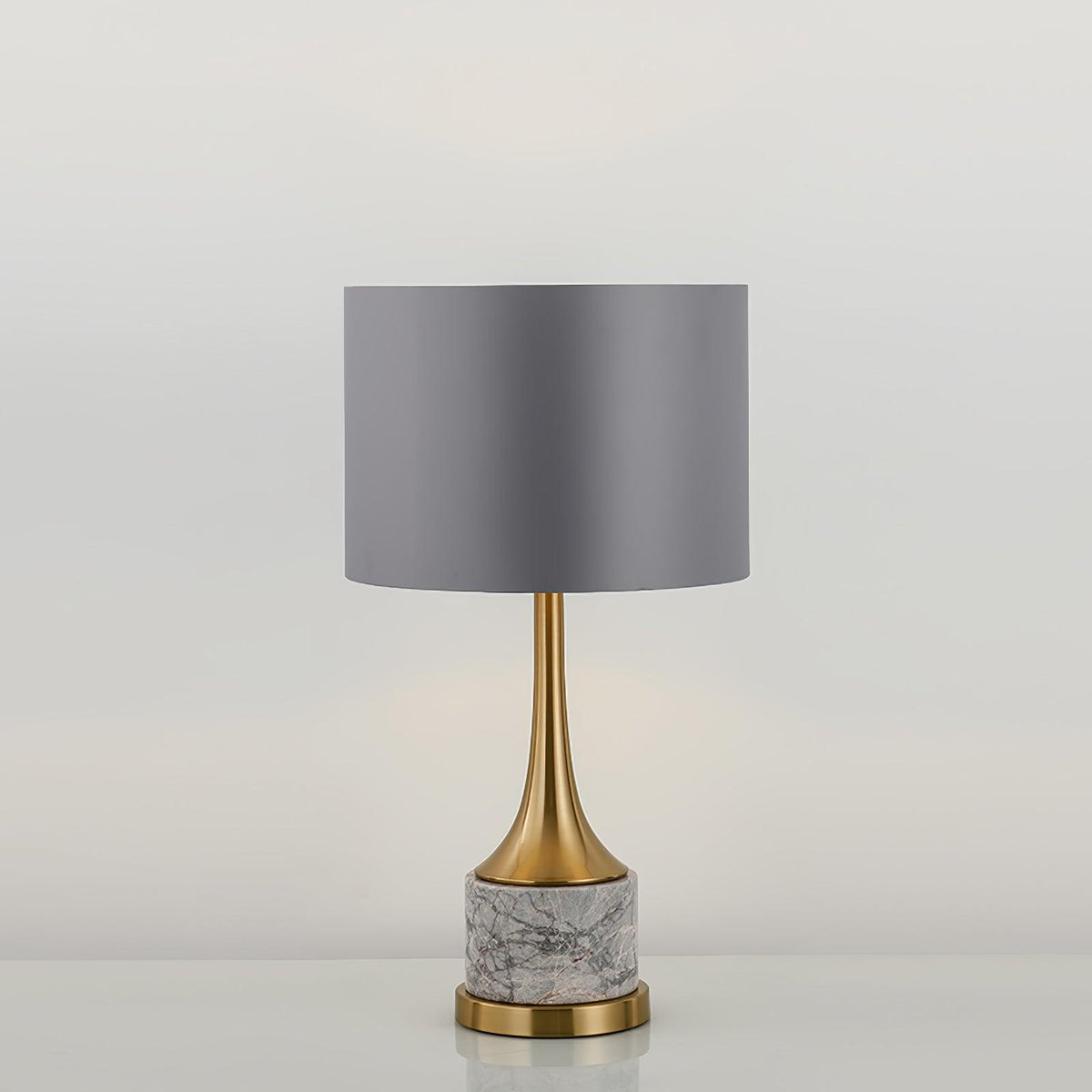 Yeth Marble Fabric Table Lamp