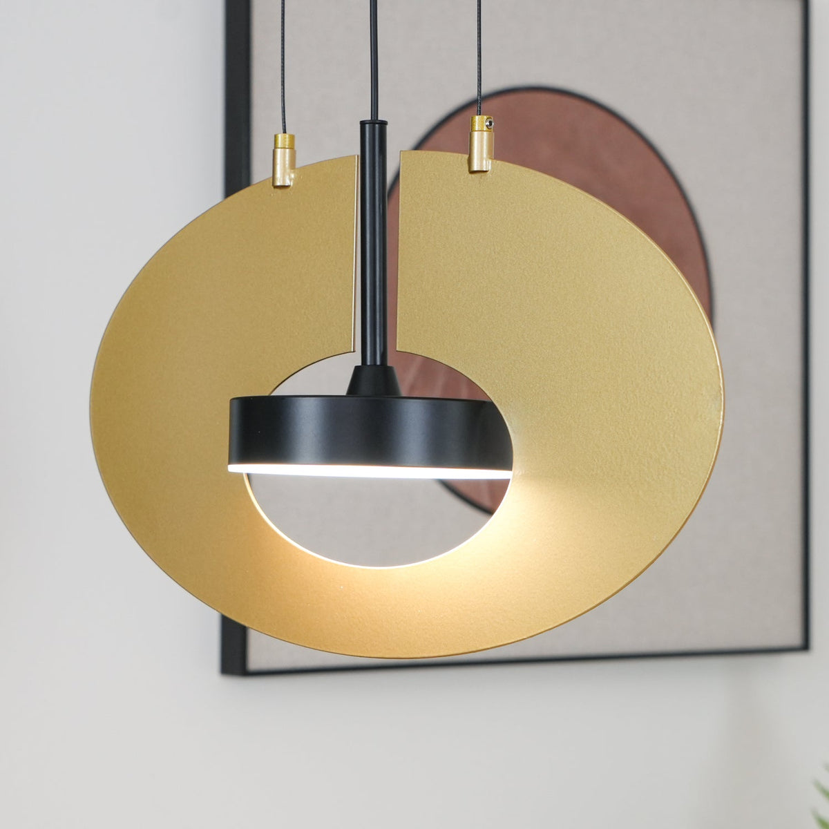 Sirixy Pendant Lamp Oval Ring Geometric
