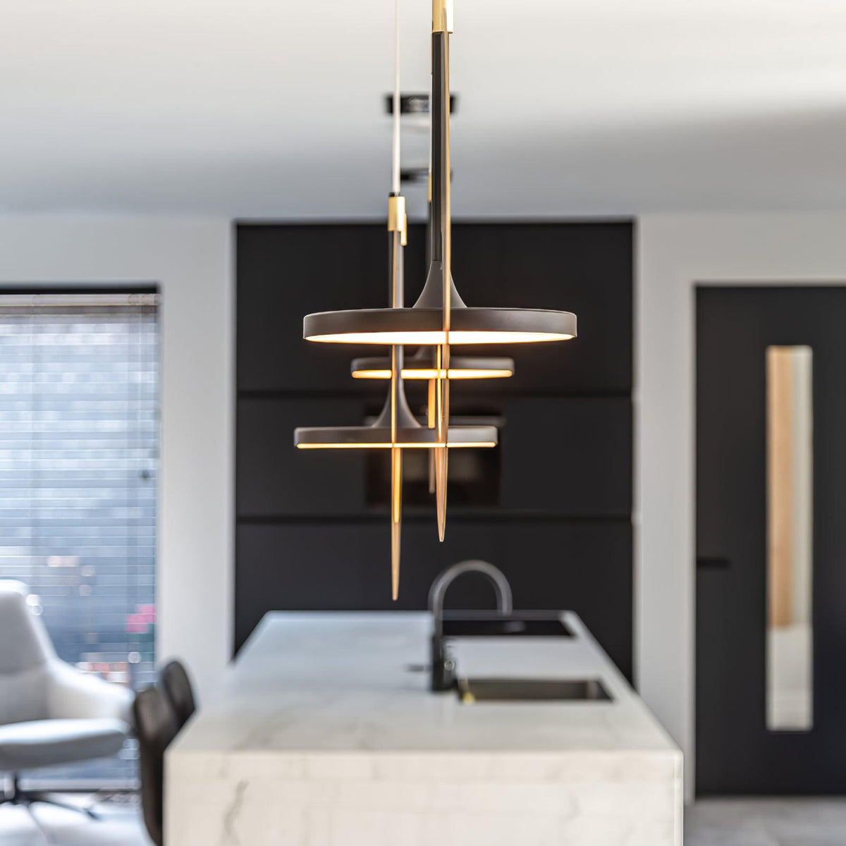 Sirixy Pendant Lamp Oval Ring Geometric