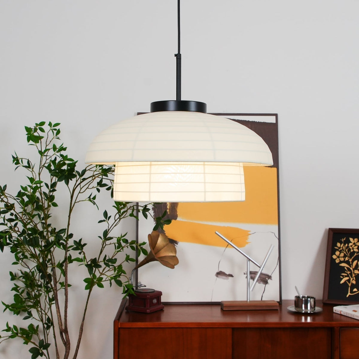 Zelvin Fabric Artistic Pendant Light