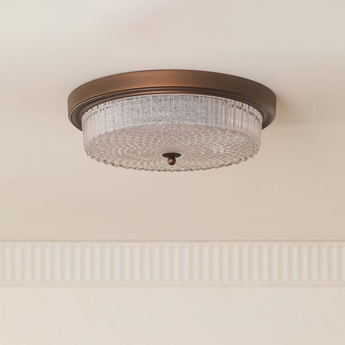 Ilsolen Nordic Art Classic Glass Ceiling Lamp