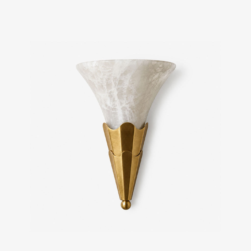 Lintonwick Alabaster Wall Sconce