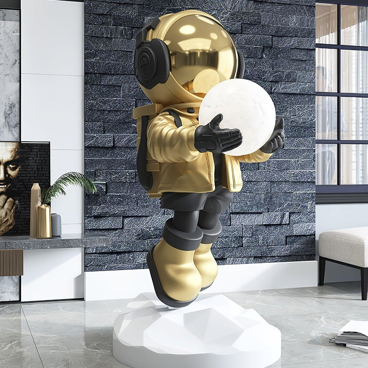 Celeiella Chandler Modern Resin Floor Lamp