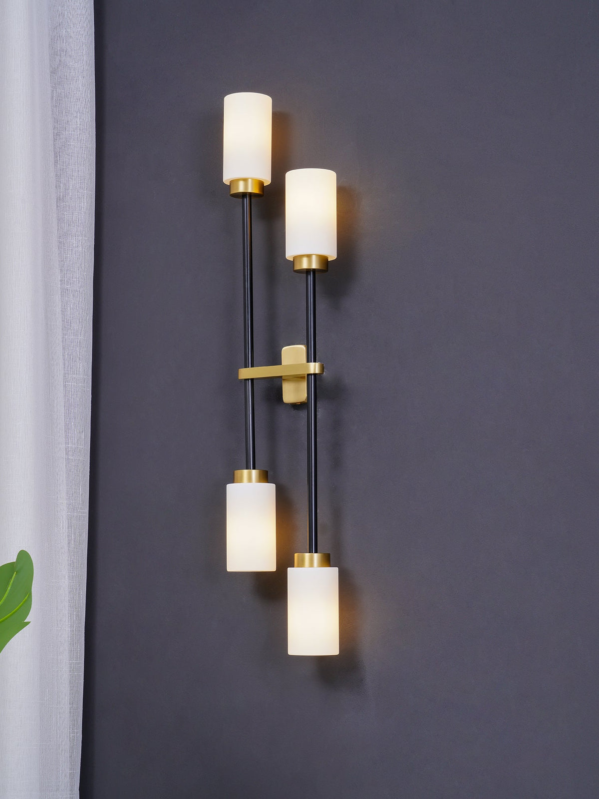 Rowan Wall Lamp Cylinder Glass Linear
