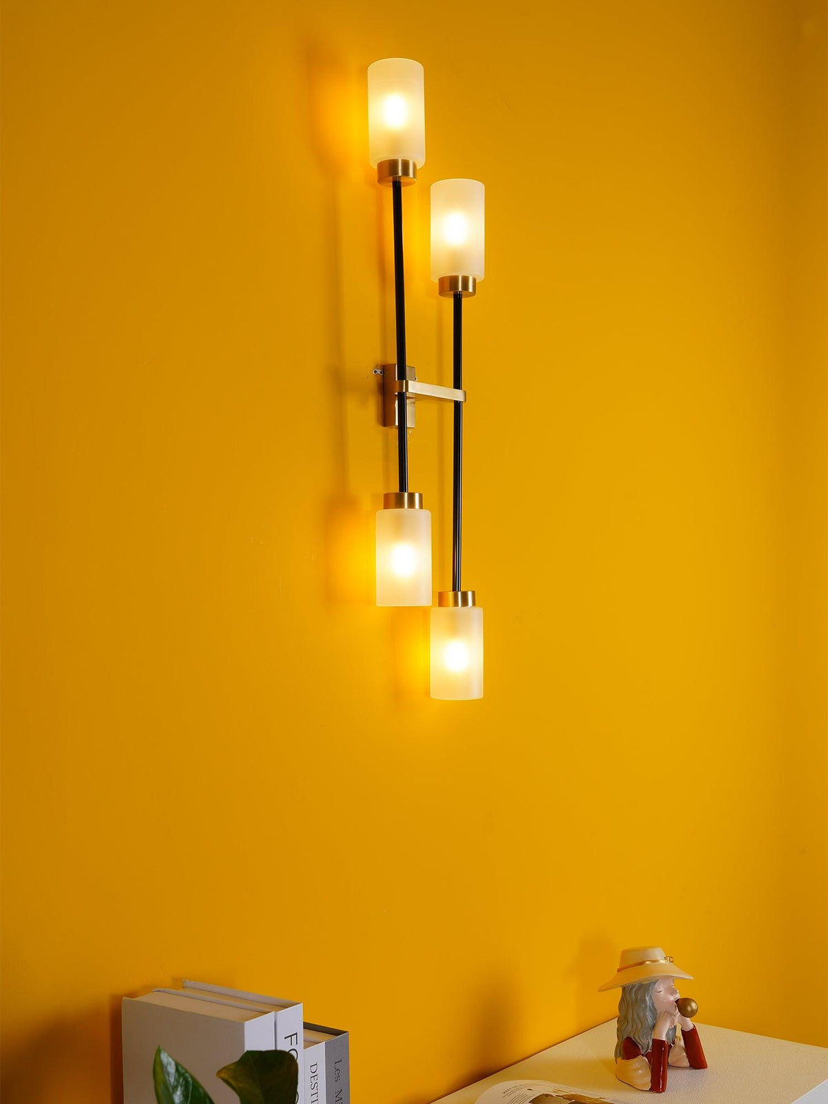 Rowan Wall Lamp Cylinder Glass Linear