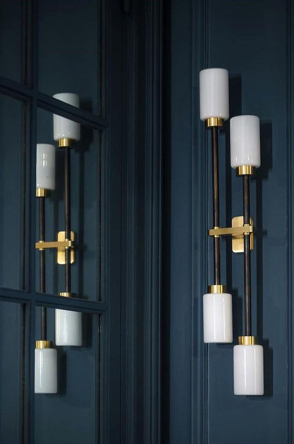 Rowan Wall Lamp Cylinder Glass Linear