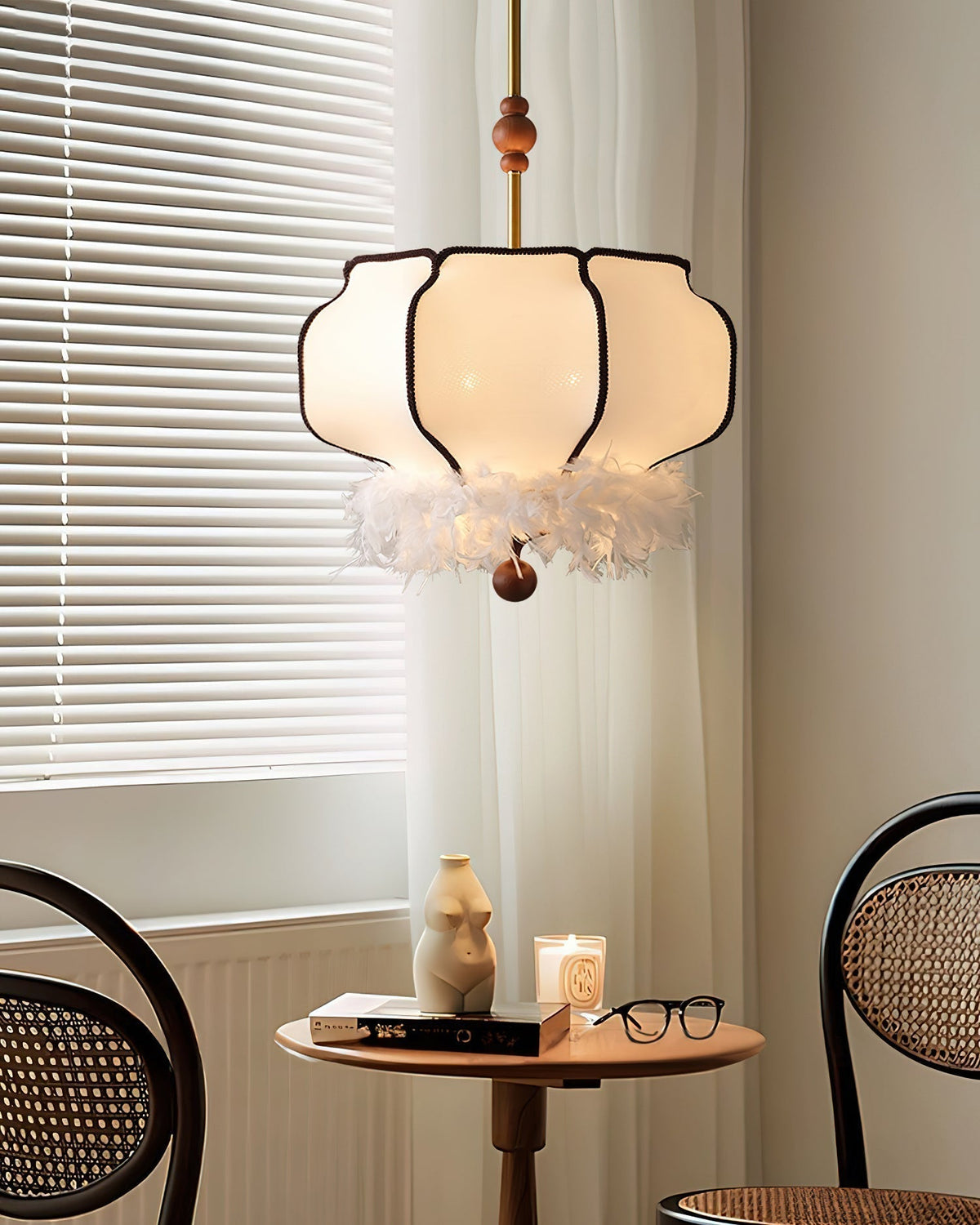 Lineleria Luxury Fabric Pendant Light