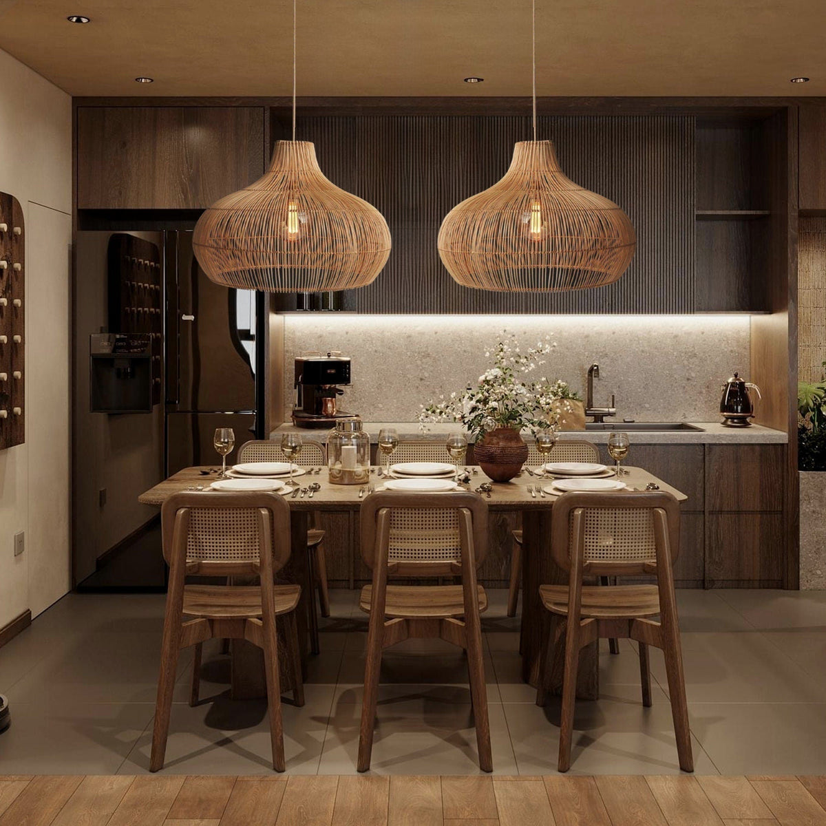 Wickle Pendant Lamp