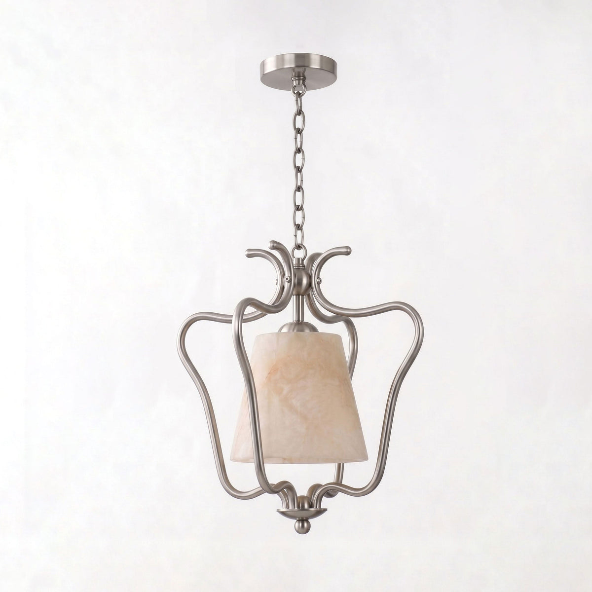 Pembermere Alabaster Lantern Pendant Lamp