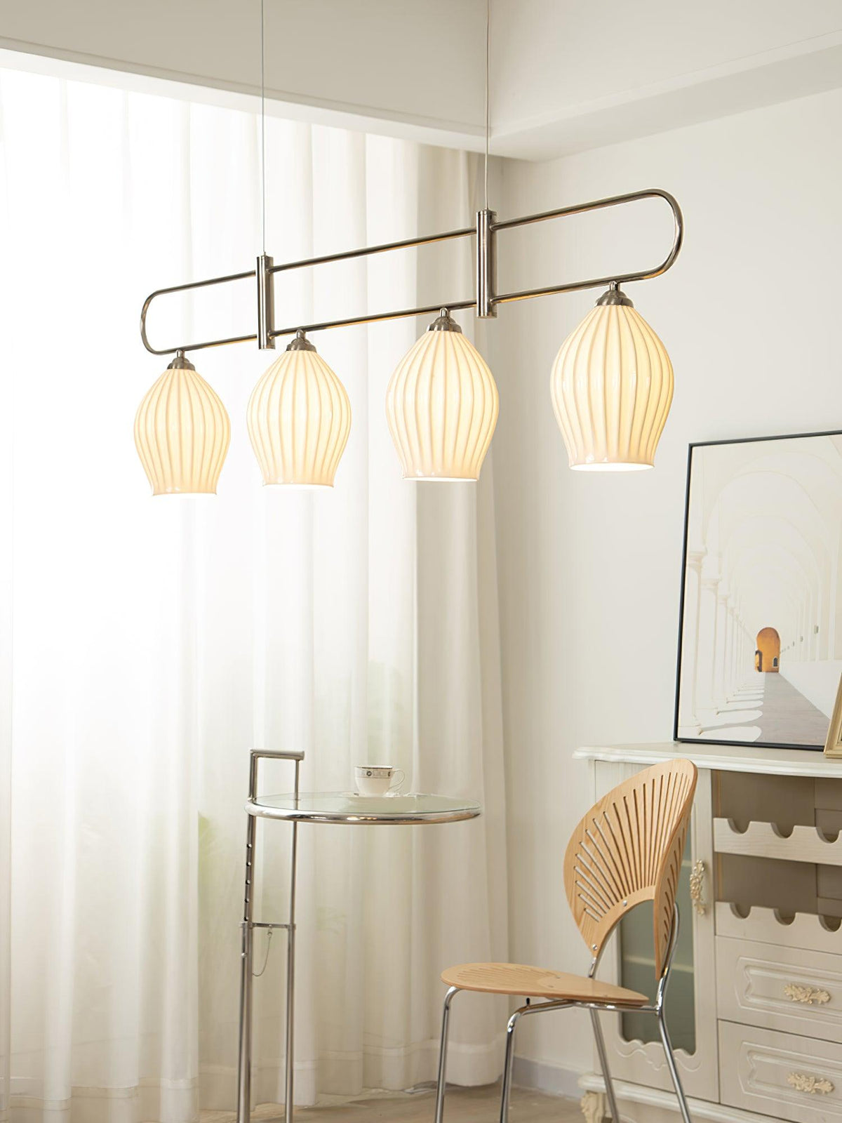 Arlirir Modern Minimalist Art Ceramic Pendant Light