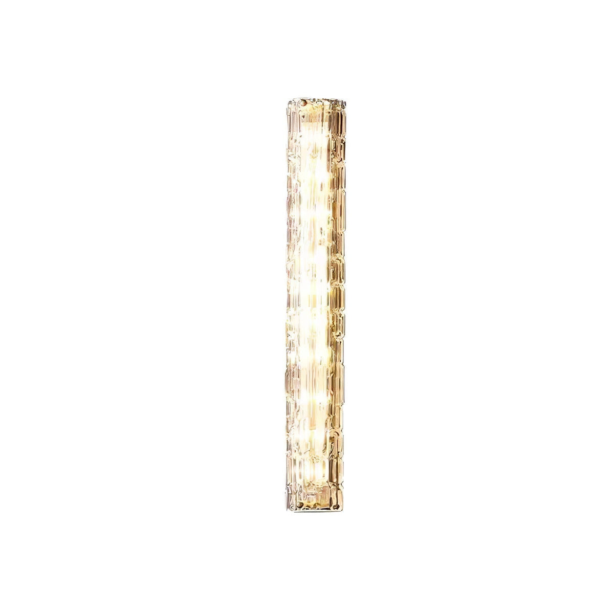 Bexley Brass Glass Glam Wall Lamp